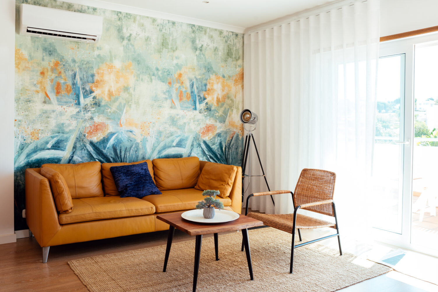 Interior of modern living room
